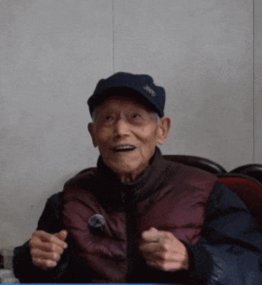 "Wang Huaibai, 101 years old"